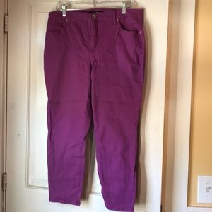 Nine West skinny leg jeans.